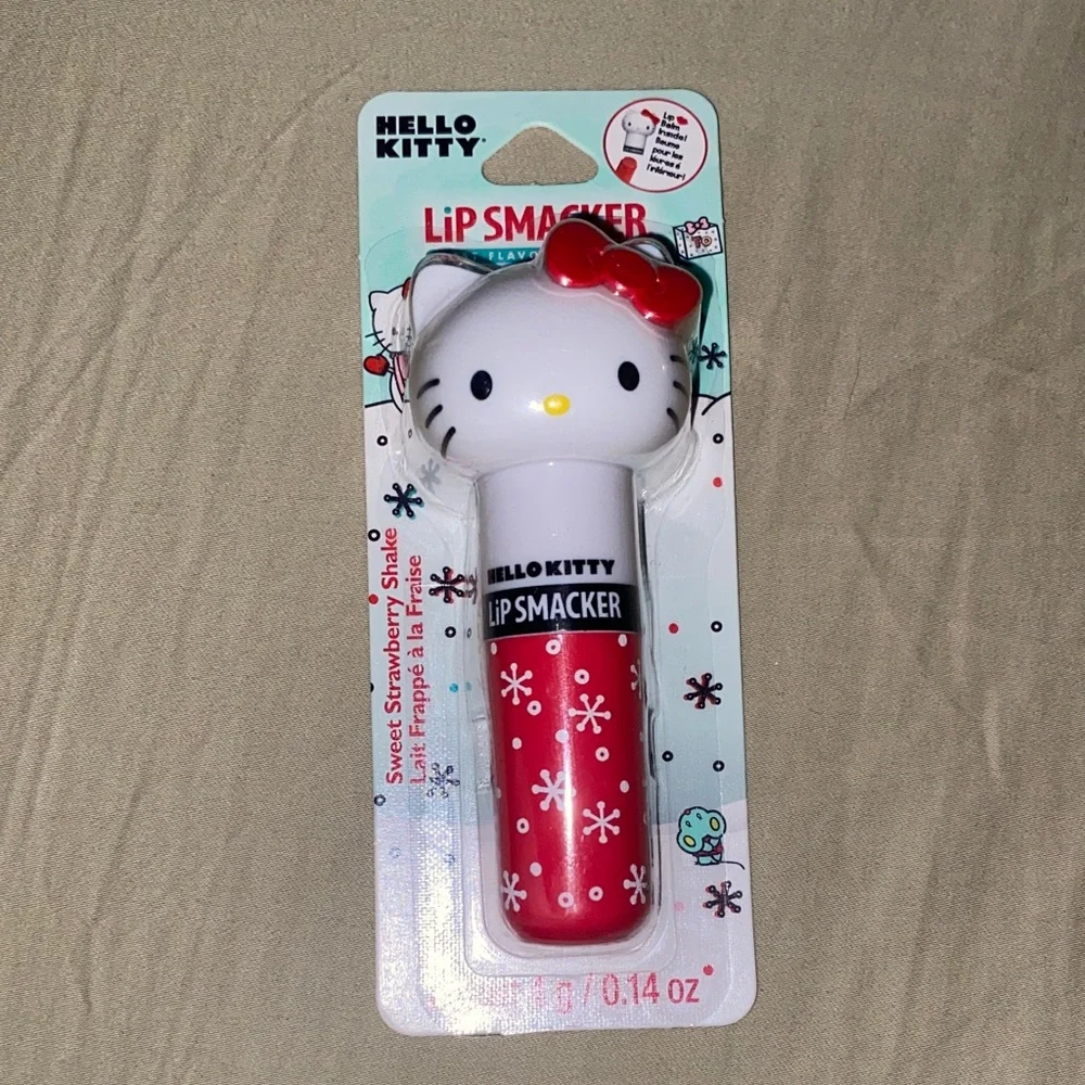Hello Kitty Lip 👄 Smacker Sweet Strawberry Shake
